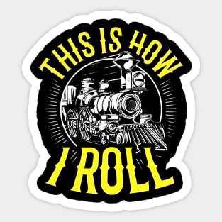 Locomotive Sticker